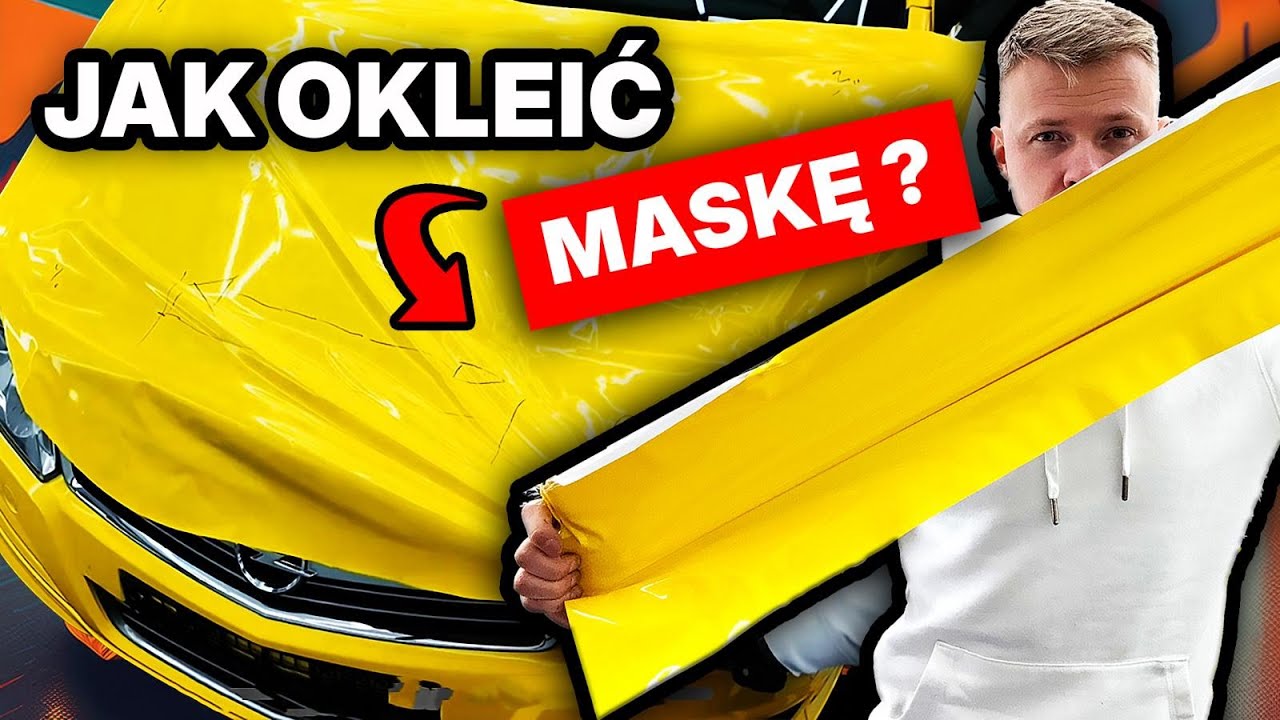 Jak OKLEIĆ MASKĘ Folią 3M - TRUDNE może Być PROSTE 🔥