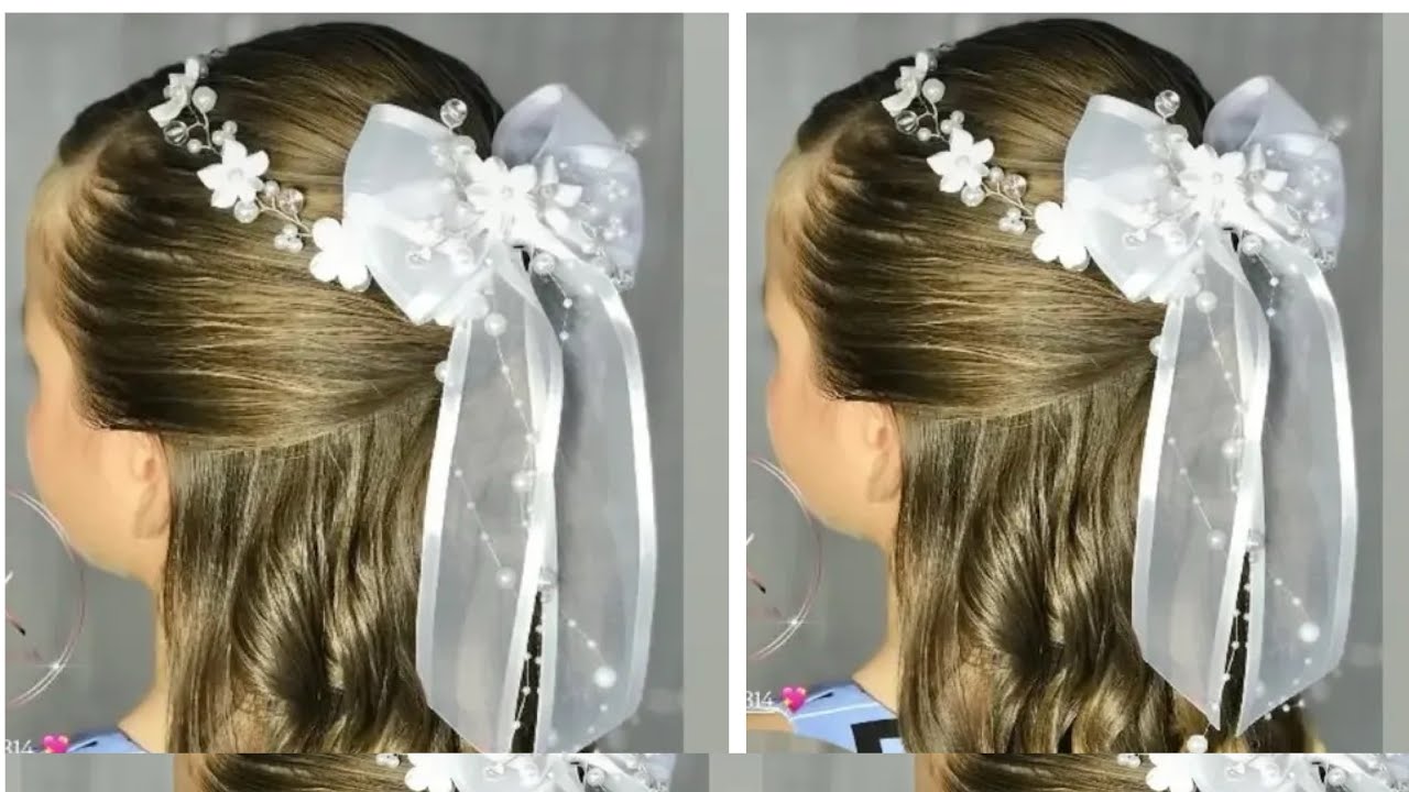 Tiara 2 em 1 para batizado/ de luxo