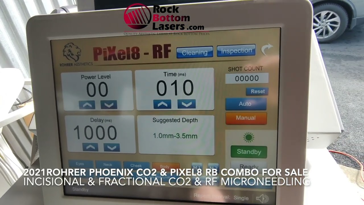 Rohrer Phoenix CO2 & Pixel8 RF Combo Laser For Sale