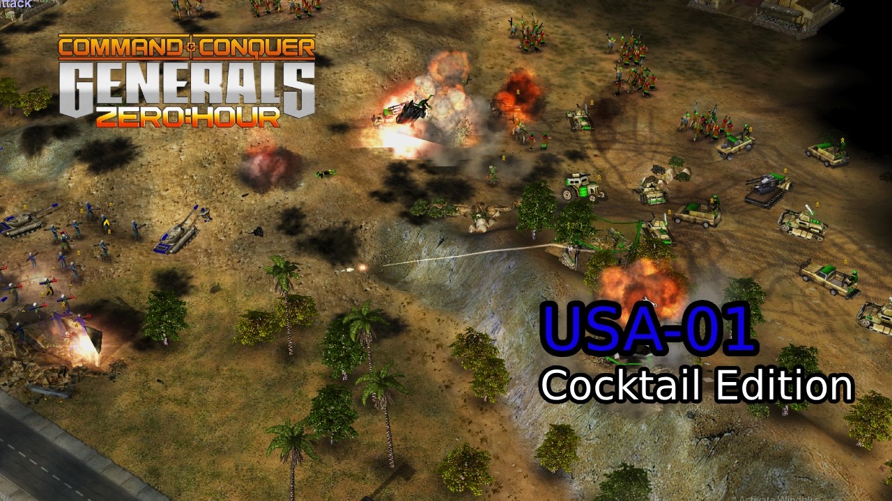 USA-01 Cocktail Edition By Udr |C&C General Zero Hour