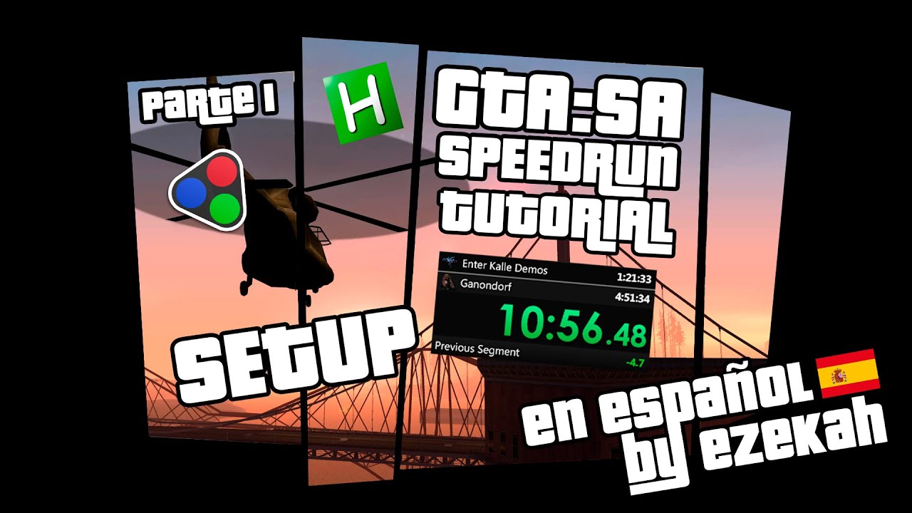 GTA:SA Speedrun Guía en Español Parte 1: Instalación, Keybinds, AutoHotKey, Dxwnd, Livesplit