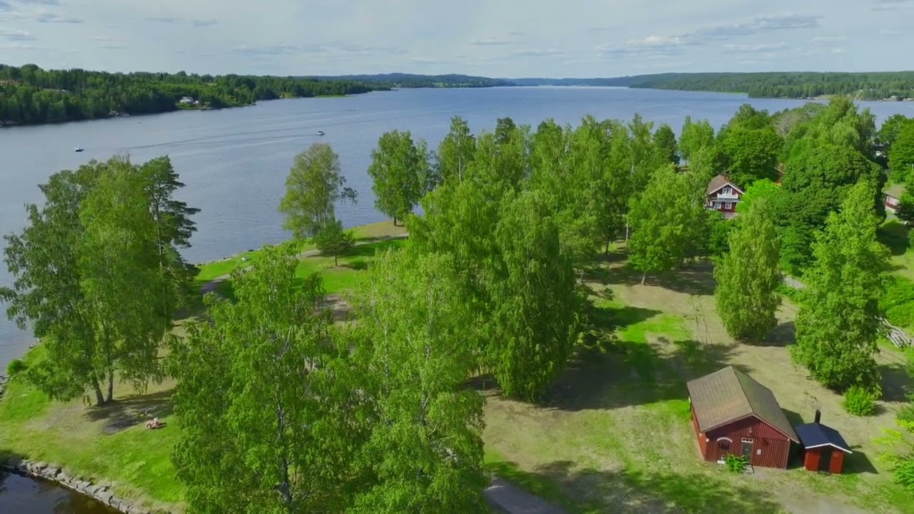 Summer in Sweden.  Sea Fryken.