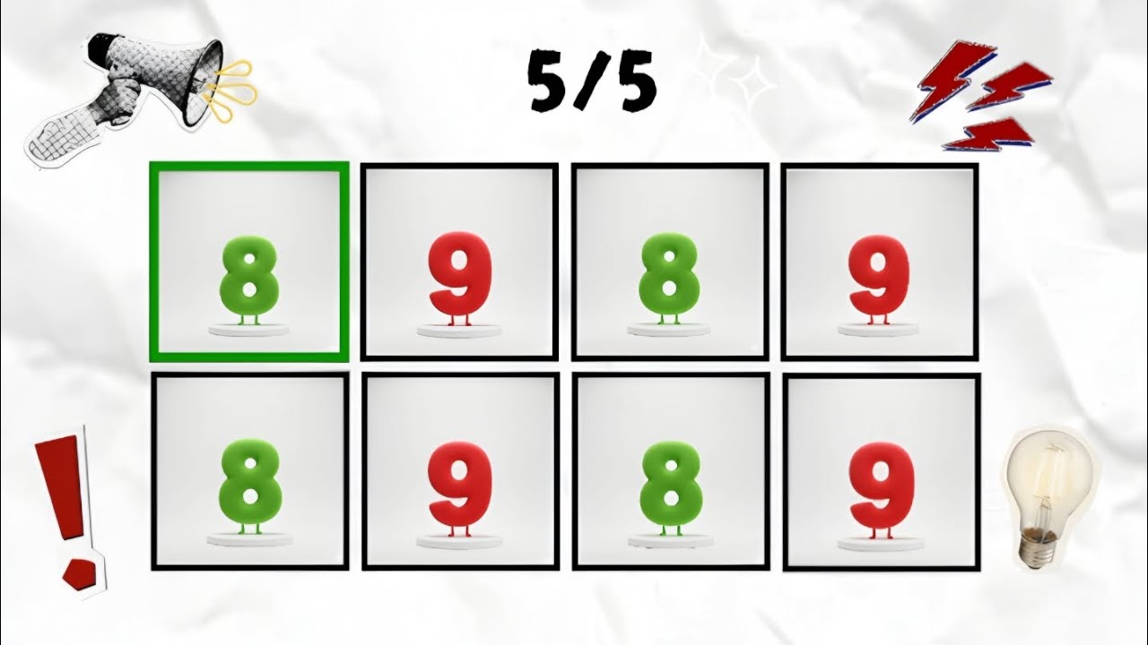 Only 1% Can Score 5/5 😳 | 8 vs 9 Test | Beat Challenge#rhythmgame #sayonbeat #asmr 