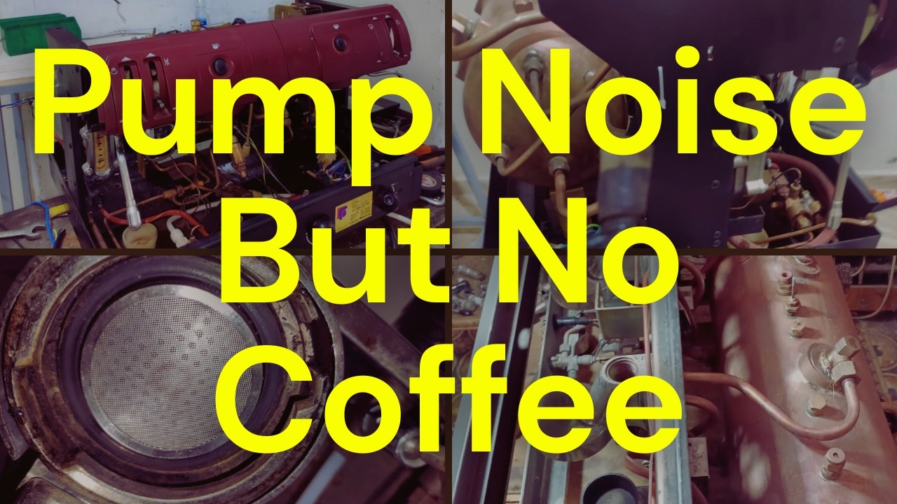 Pump Noise But No Coffee? Easy Espresso Machine Fix