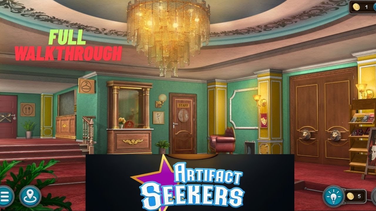 Artifact Seekers: Haunted Theatre Full Walkthrough  Episode 11