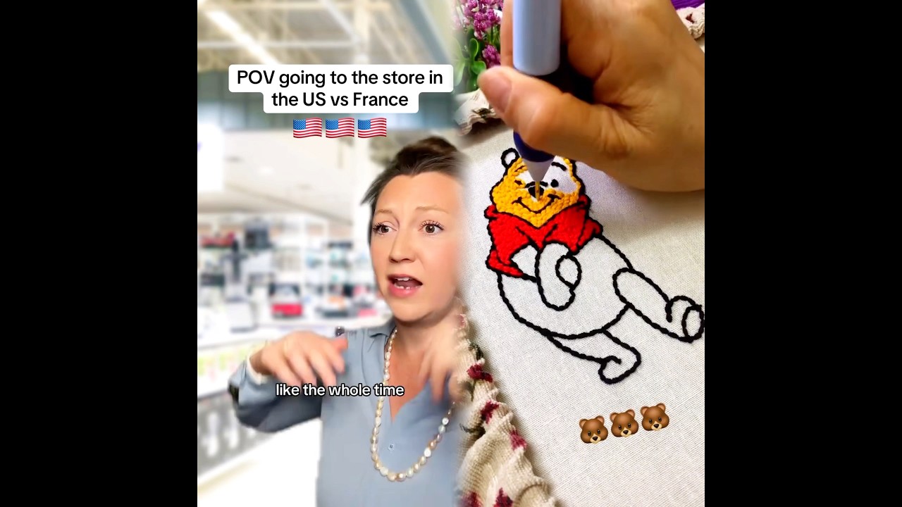 Going to the store in the US vs France 