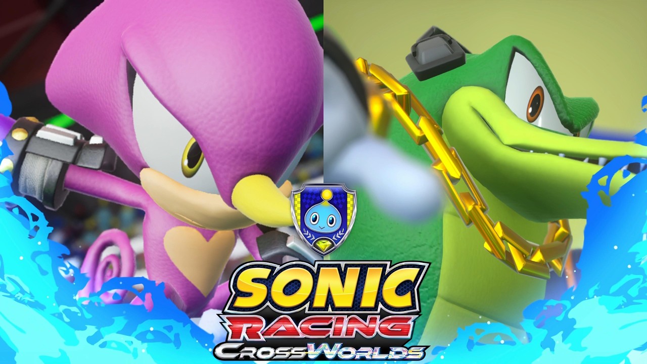 Chao Grand Prix | Espio vs Vector (Sonic Speed) | Sonic Racing: CrossWorlds - No Commentary