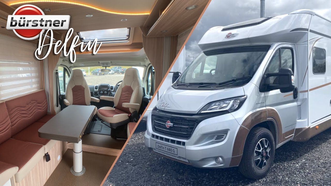 NEW 2021 Burstner Delfin 680G, Automatic Mocha - Motorhome Tour