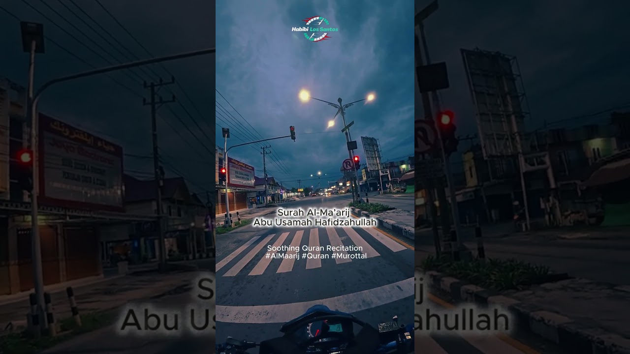 Surah Al-Ma'arij Murottal | Ruqyah Healing, Anxiety Relief, Heart Purification, Sleep Therapy #Quran