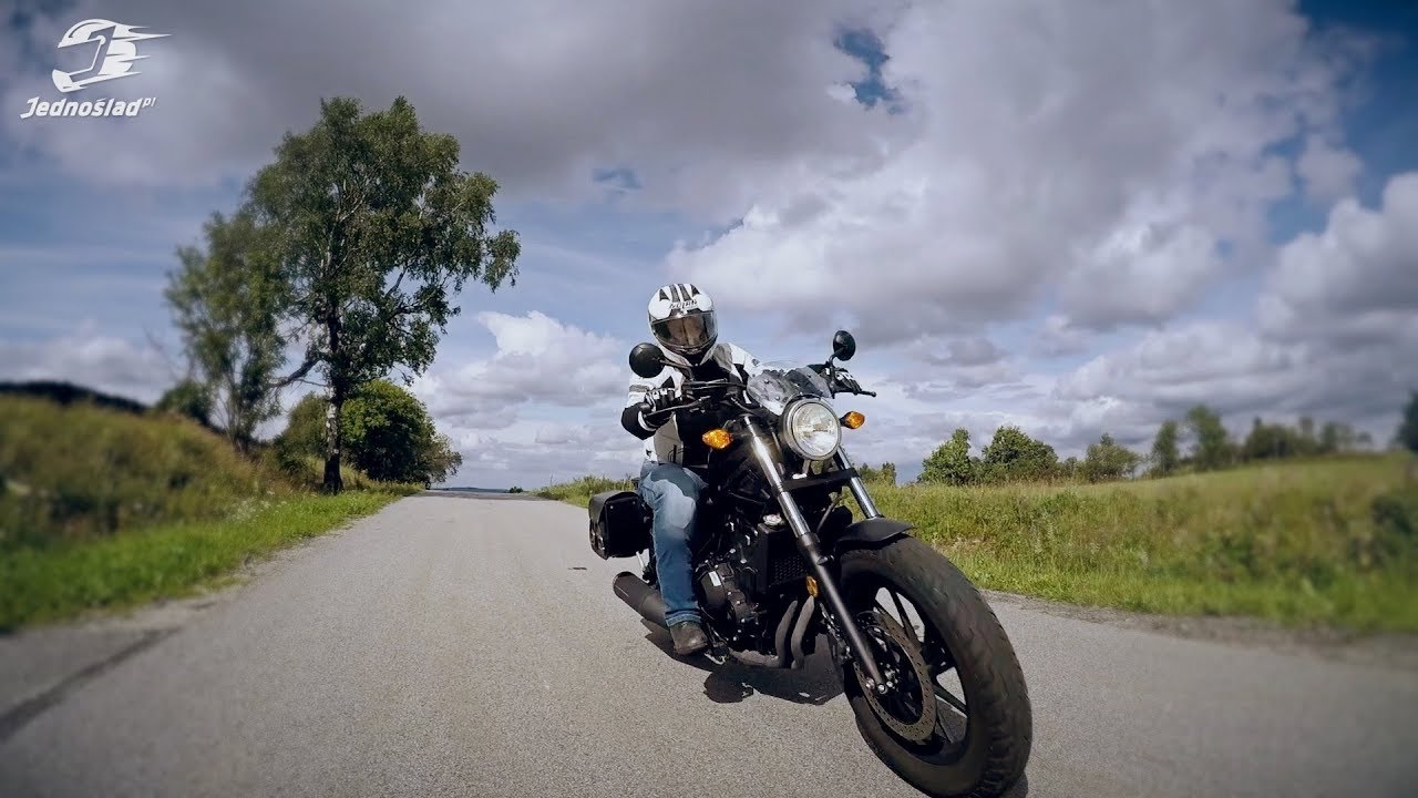 Moja mama testuje Hondę Rebel 500! #Na Winklach (Honda CMX500 Rebel) | Jednoślad.pl