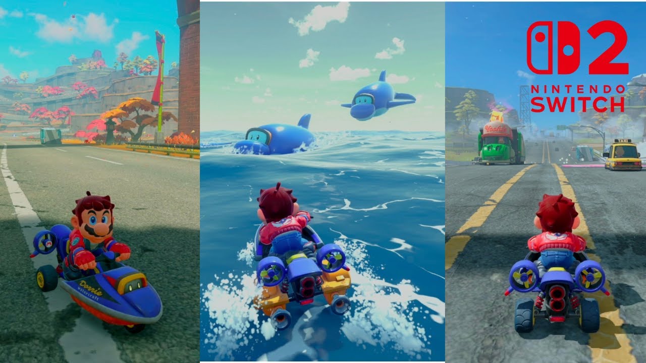 Mario Kart World - Open-World Gameplay | Nintendo Switch 2