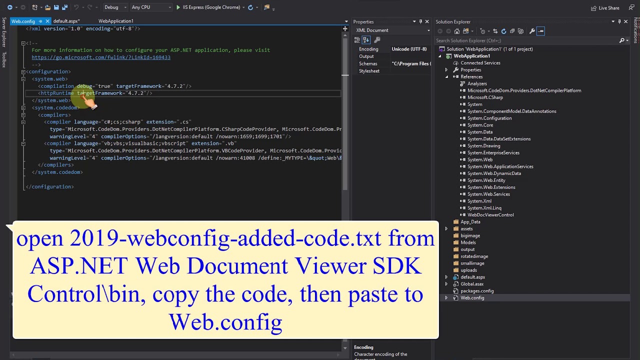 ASP.NET 2019 - How to load TIFF, PDF document in web application