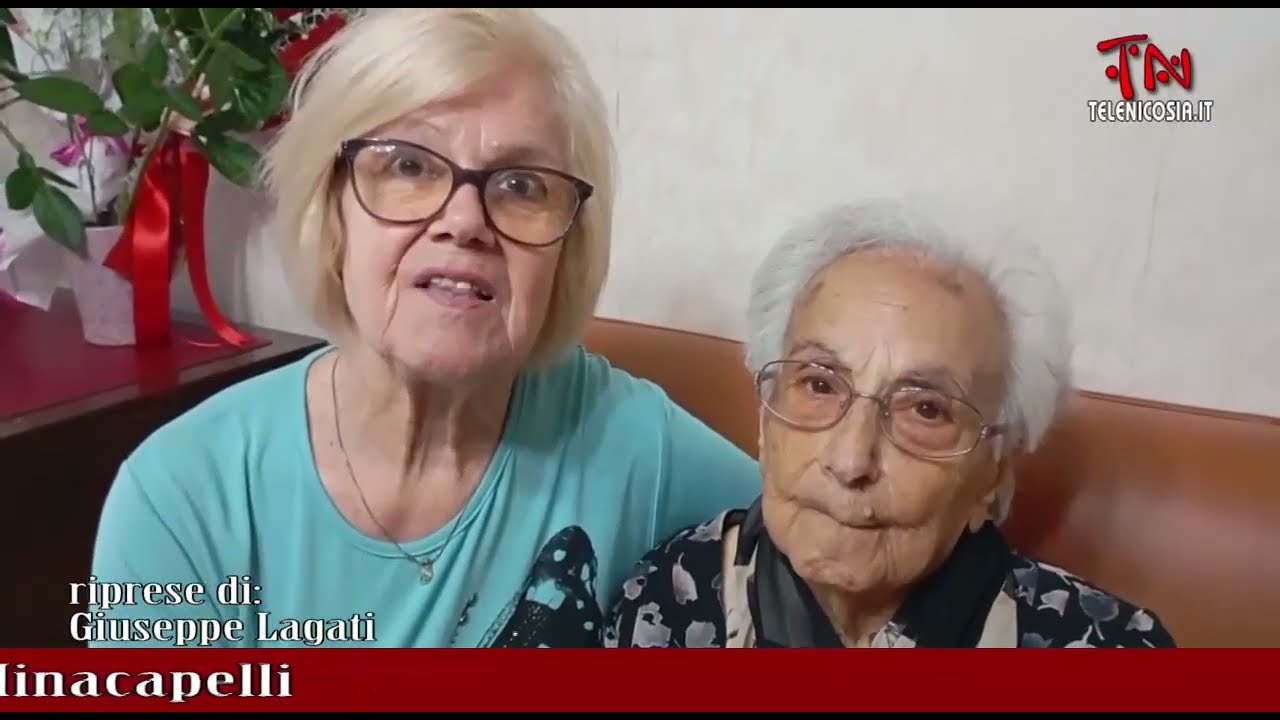 Piazza Armerina festeggia i 100 anni della signora Carmela Minacapelli