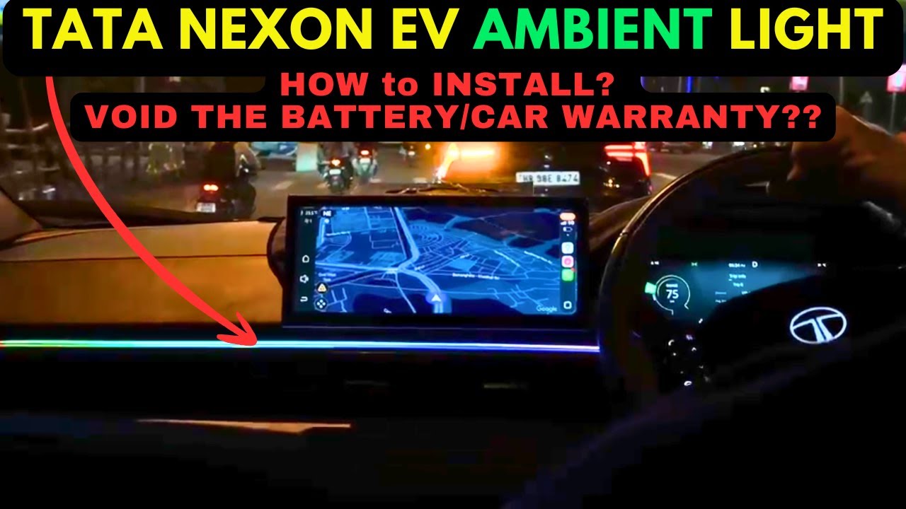 Warranty Void? Ambient Light Installation in EVs Without Voiding Warranty.