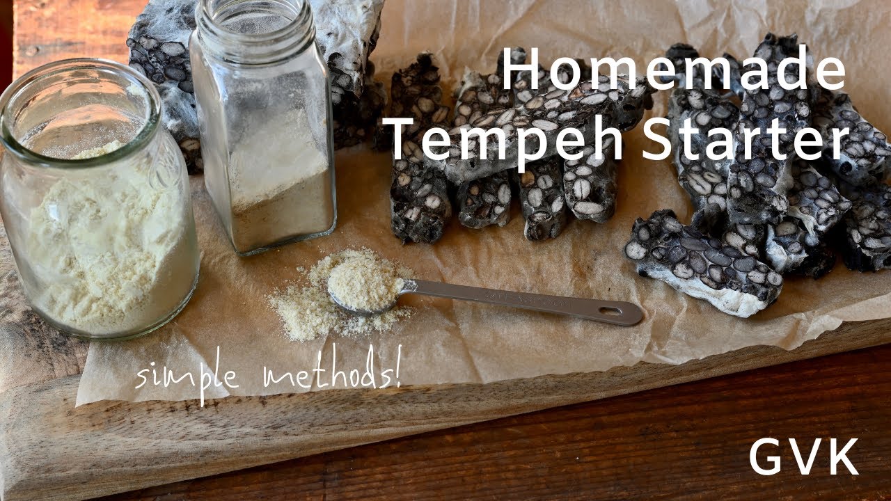 Homemade Tempeh Starter