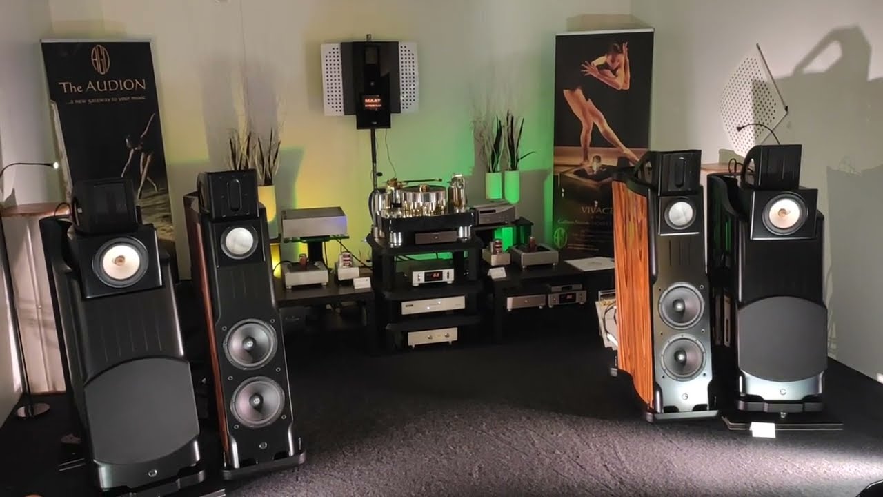 AGD &ldquo;THE AUDION&rdquo; Monoblocks Sigma Acoustics speakers // HIGH-END SHOW MUNICH 2022