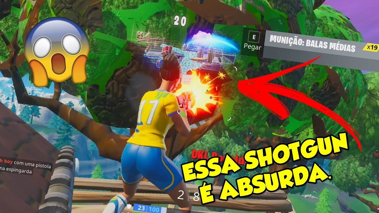 testando a nova SHOTGUN DE TAMBOR... (meu deus)
