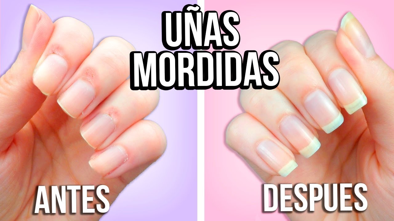 ¿TE MUERDES LAS UÑAS? HAZ QUE TUS UÑAS ESTEN LARGAS Y FUERTES ❤️ - Tutoriales Belen