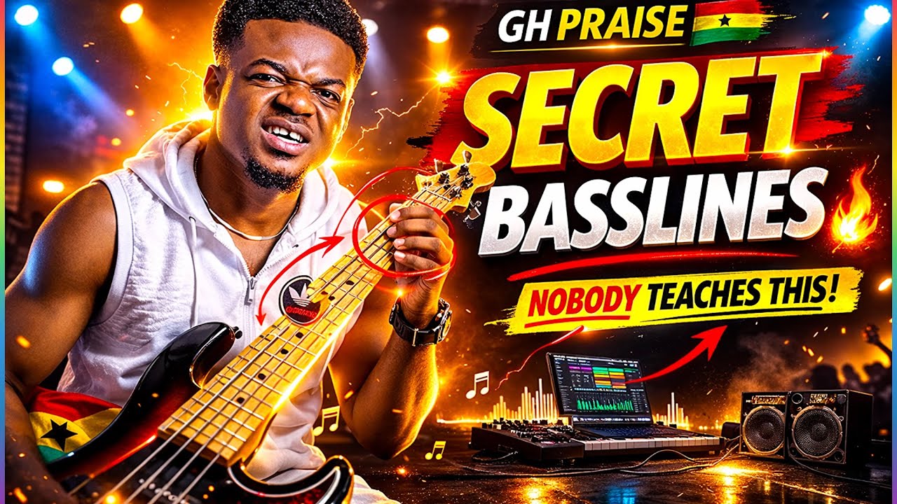 🔥 This Ghanaian Praise Bassline Was NEVER Taught Online – Learn It NOW! 🔥