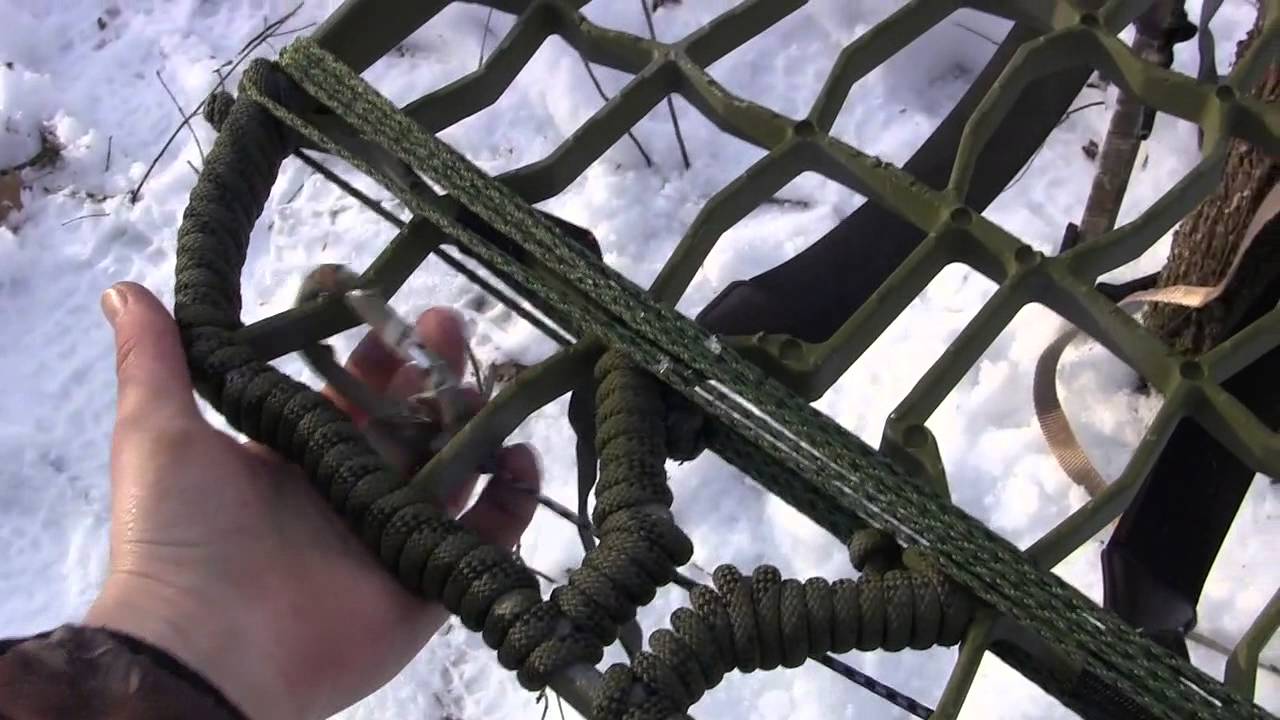 Lone Wolf Tree Stand and Stick Modifications