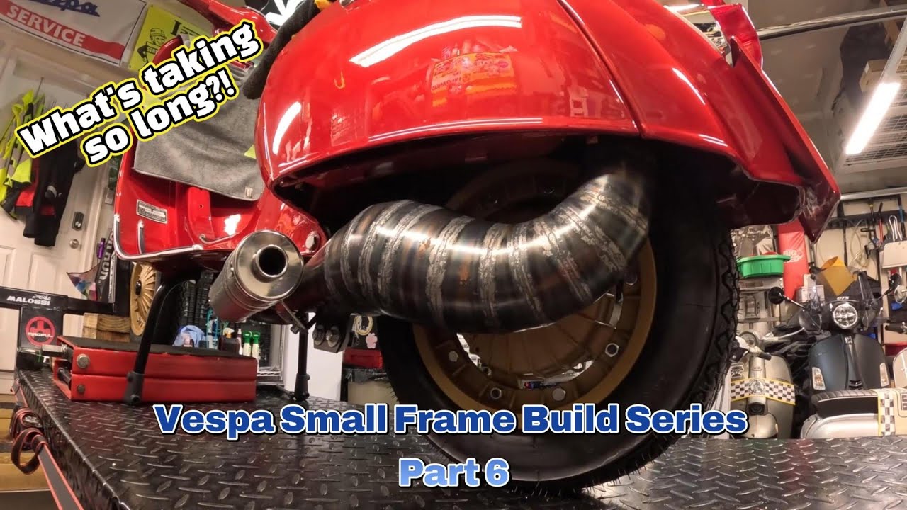 Серия по ремонту Vespa Small Frame, часть 6