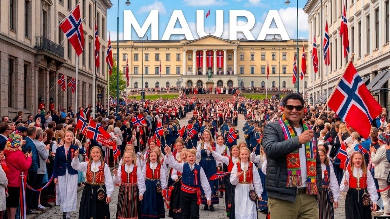 17. Mai -feiring | Norges nasjonaldag. | Maura | Norges grunnlovsdag | maura skole