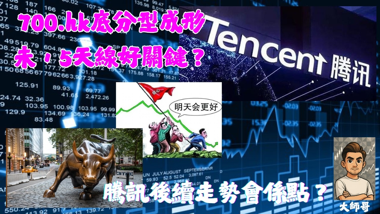 700.hk - 騰訊放量上攻3.39%，20.58億資金回流，是「股王」的結構性修復，還是新主升浪的起點？