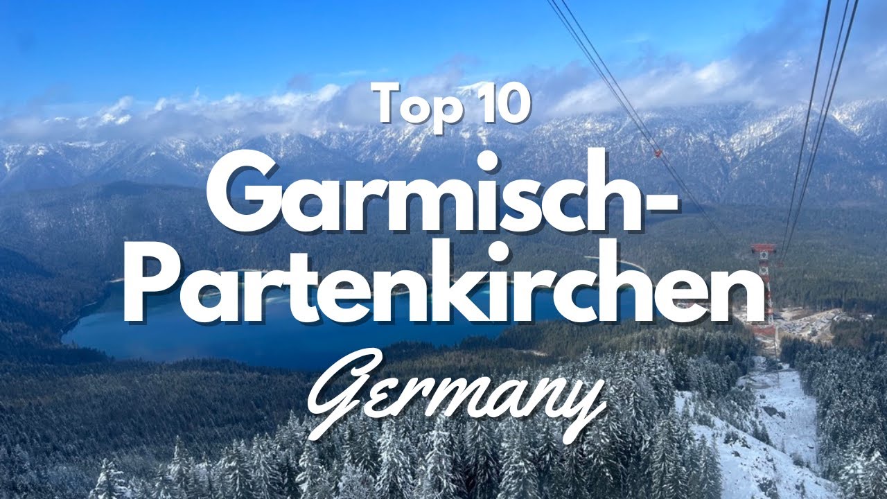 10 лучших занятий в Гармиш-Партенкирхене, Германия 🇩🇪