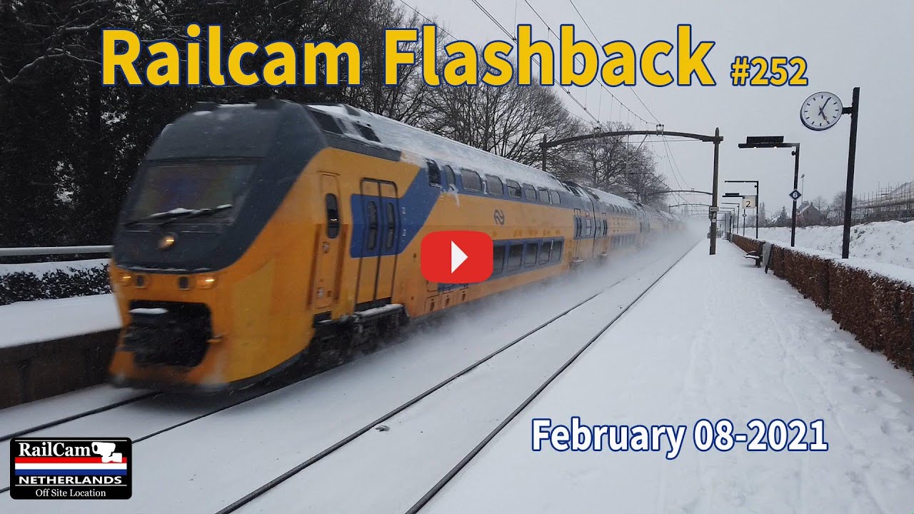 Railcam Flashback #252 Winter Weather
