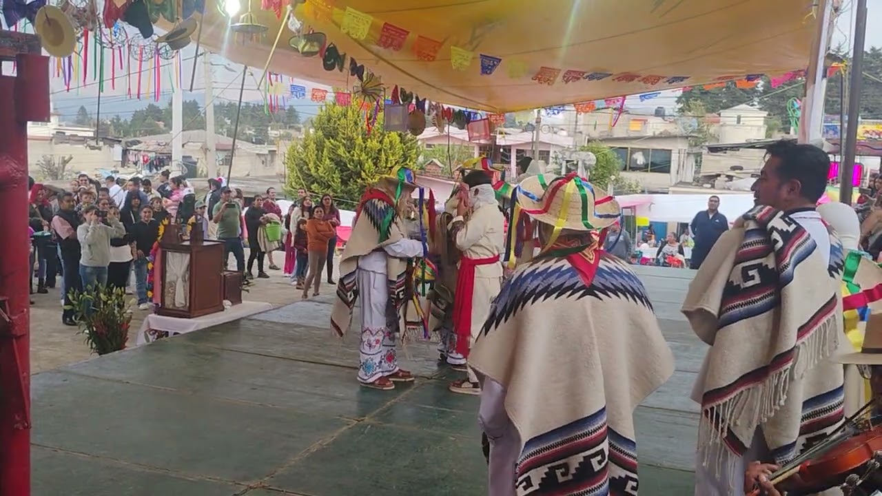 La coronacion danza de los viejitos de santa cruz Atizapán 