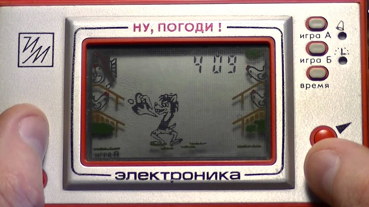 Ну, погоди full HD, игра A, 2000 очков. Egg game and watch full HD, game A, 2000 points