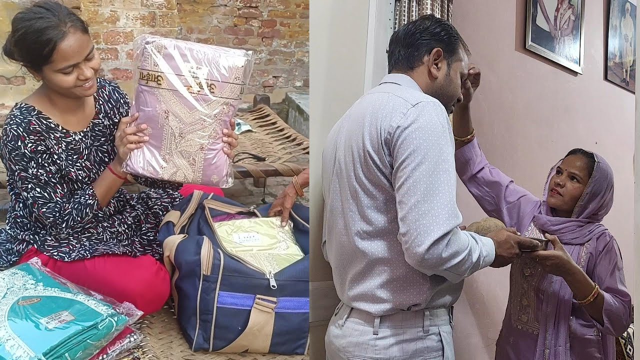 भाई दूज के साथ साथ भाई दूज की Shopping भी हो गई  ? || UP Vlogger Boby Pal with Family.