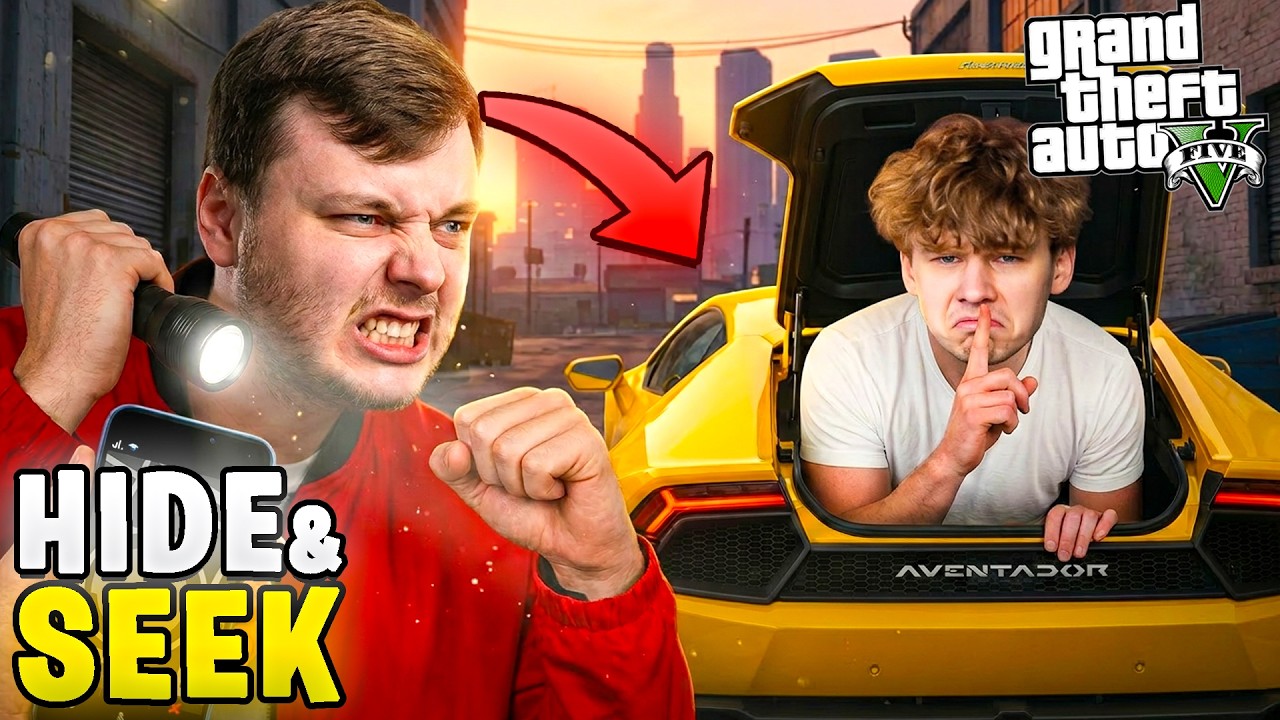 KDE SE SCHOVAL?! 😡 | GTA 5 HIDE & SEEK
