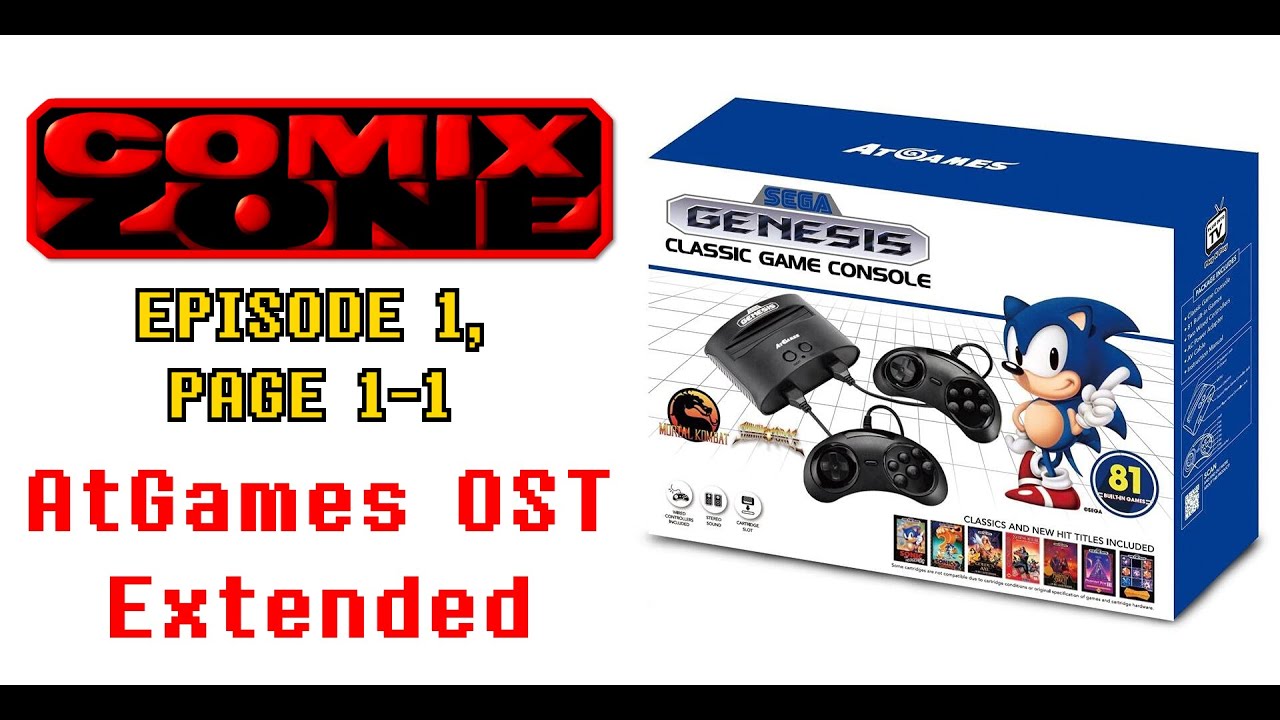 AtGames Extended: Episode 1, Page 1-1 (Comix Zone)