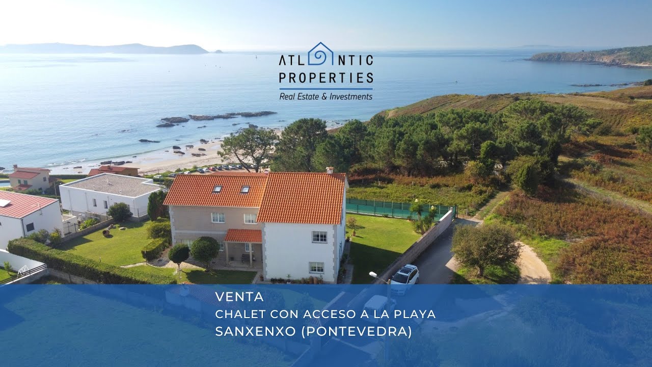 Chalet en Sanxenxo con acceso a la playa
