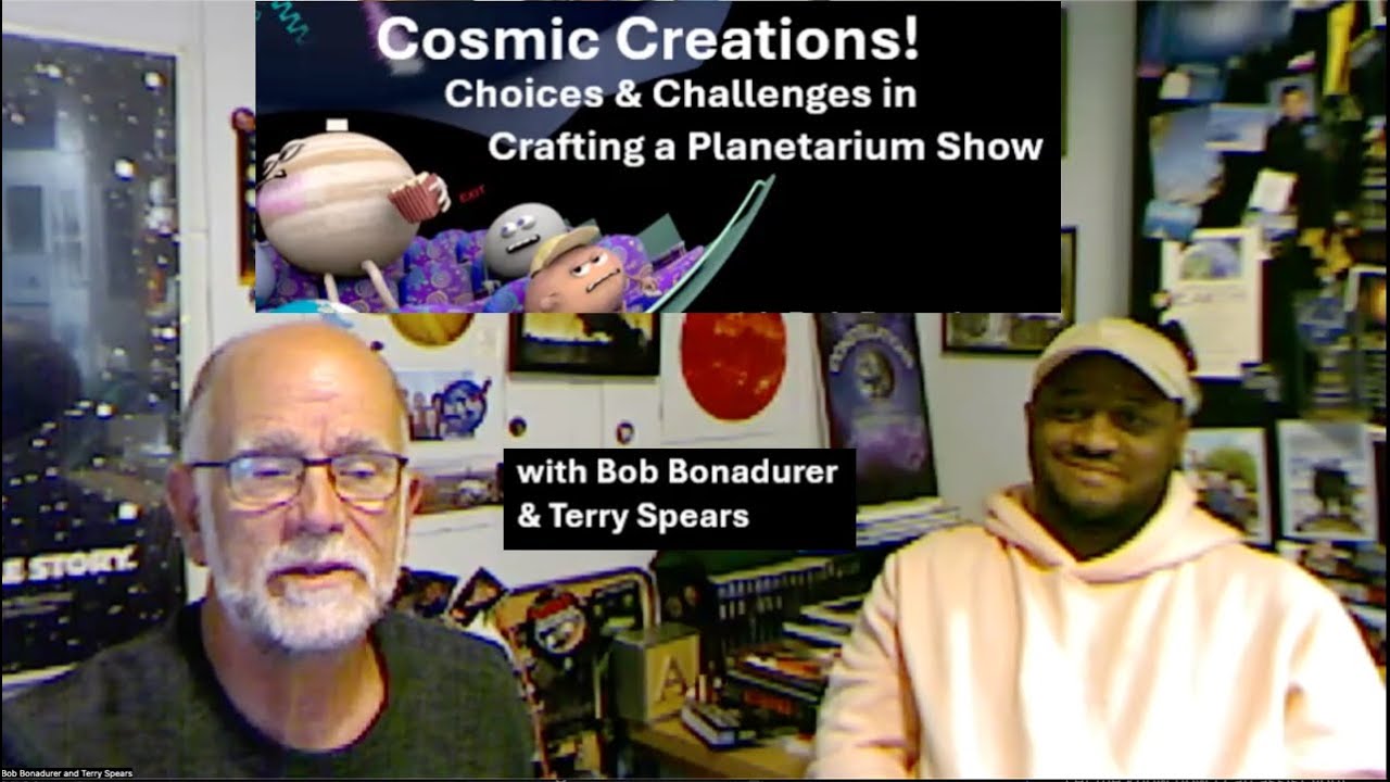 2025-08-29 PZS Bob Bonadurer, Terry Spears, Cosmic Creations! Choices & Challenges Crafting a Show.
