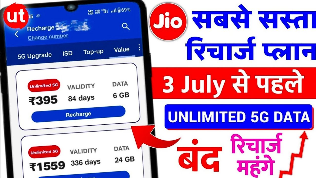 Jio 395 Plan Not Show 🚫 3 July Jio 5G Recharge Plan Jio Price Hike 2024 😭 Problem Solution 2024 ✅
