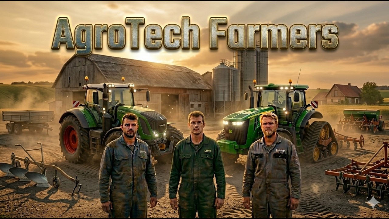 AgroTech FARMERS - 🧑‍🌾🌽🚜PRIN FERMA CU MUNCA.. FS25 CARPATHIAN COUNTRYSIDE