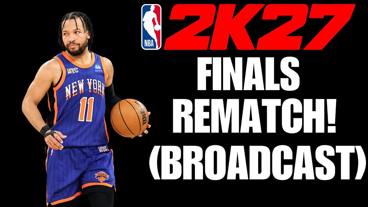 NBA 2K27 ГЕЙМПЛЕЙ: Knicks против Spurs (НОВЫЙ РАКУРС КАМЕРЫ)