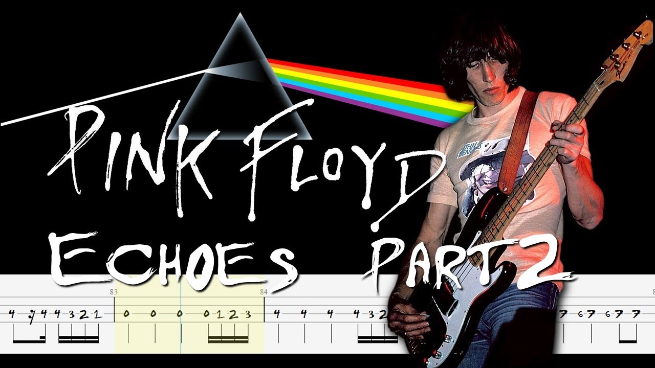 Pink Floyd Live at Pompeii - Echoes Part 2 (Bass Tabs - Notation) By @ChamisBass   #pinkfloydbass
