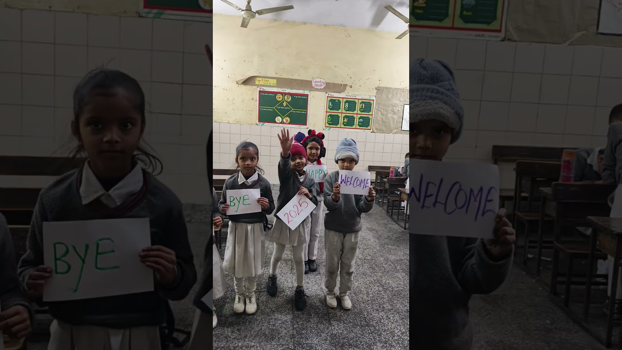 New year 2026 Special 💐🎉 Students Creative 👌#viralshort #trending #games #fun