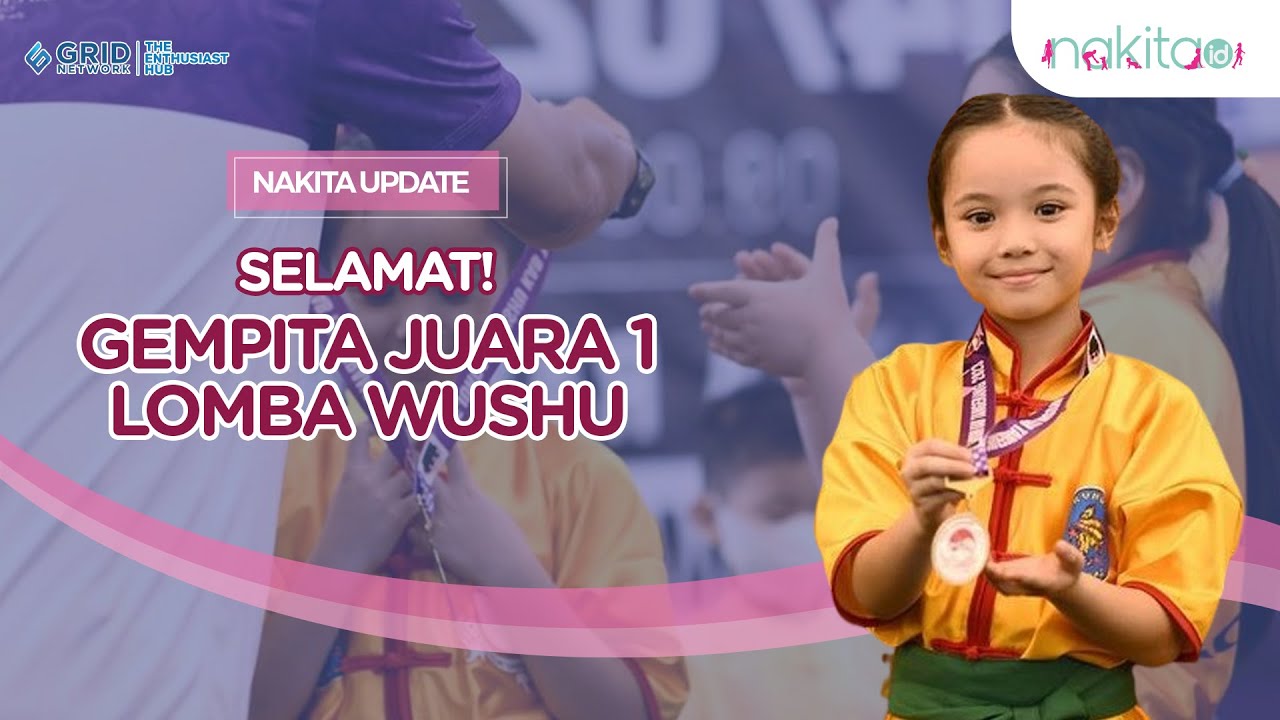 Raih Juara 1 Lomba Wushu, Gempita Nora Marten Bikin Bangga Orang Tua