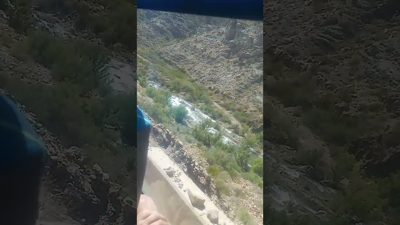 Ca&ntilde;&ograve;n del atuel.San Rafael.Mendoza.Por las nevadas de este a&ntilde;o tuvimos la suerte de verlo con agua.