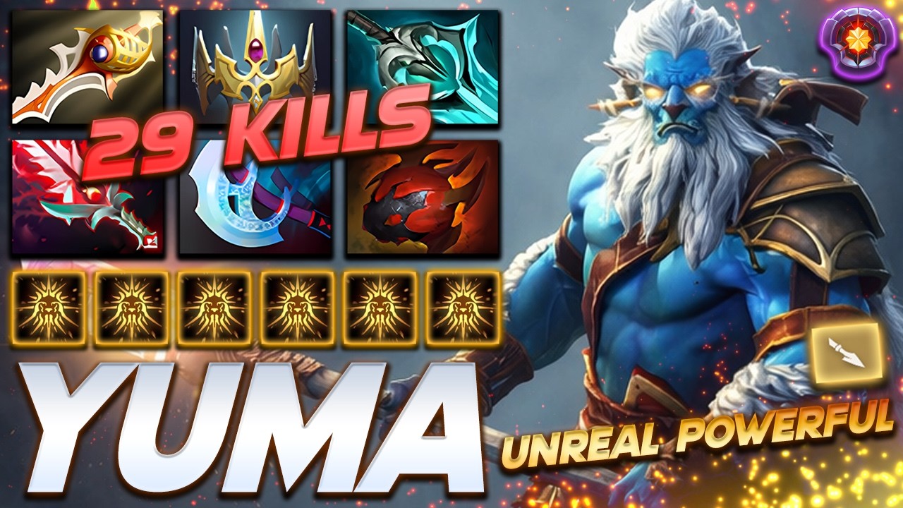 YUMA PHANTOM LANCER - Unreal Power - Dota 2 Pro Gameplay [Watch & Learn]