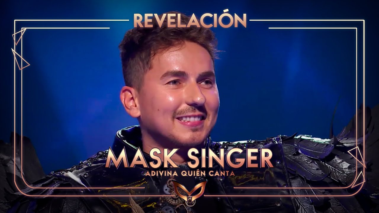 Jorge Lorenzo, desenmascarado como el Cuervo | Mask Singer: Adivina quién canta