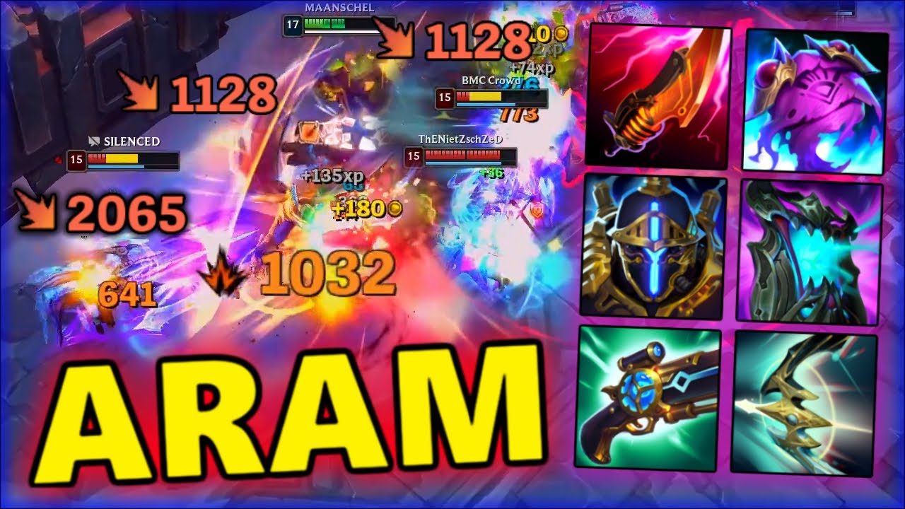 ARAM LOL FUN Montage 2024 (Garen, Pentakill, Thresh, Aurora, Yasuo, Draven, Nunu) #304