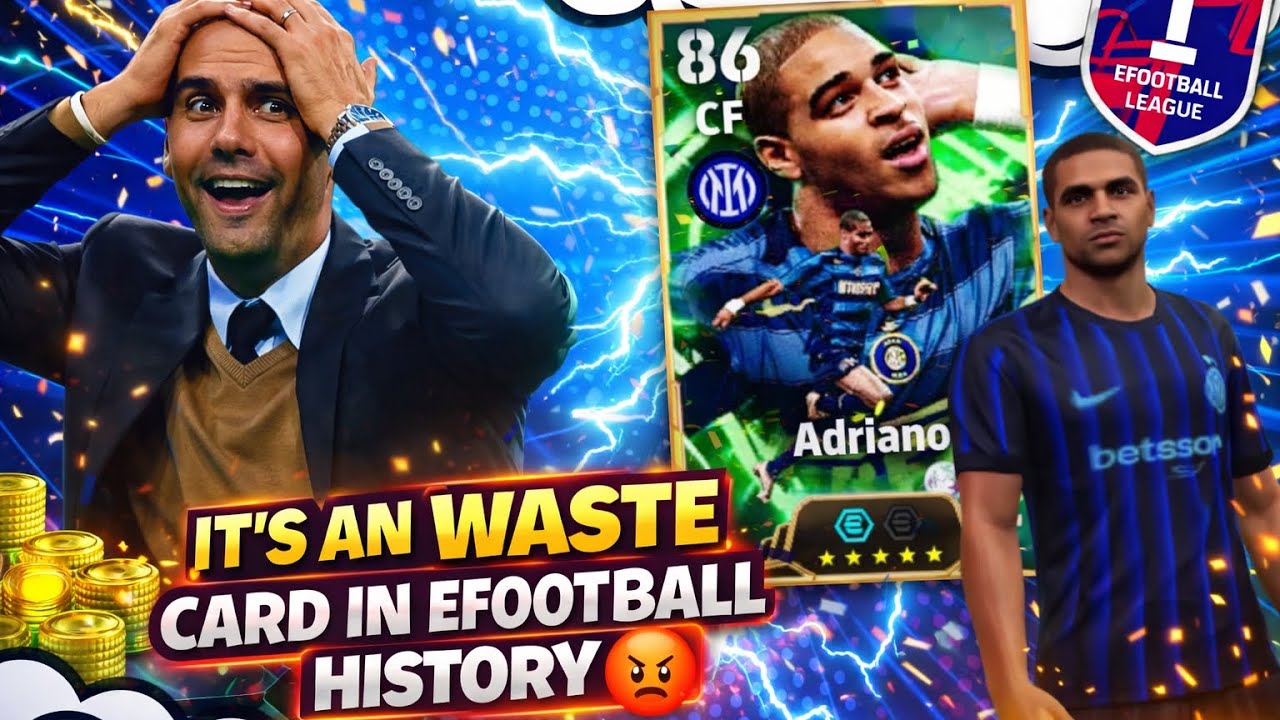 ⚡ eFootball SCAM?!  This Adriano Card is a TOTAL WASTE 😡  Don’t spin before watching this video! 