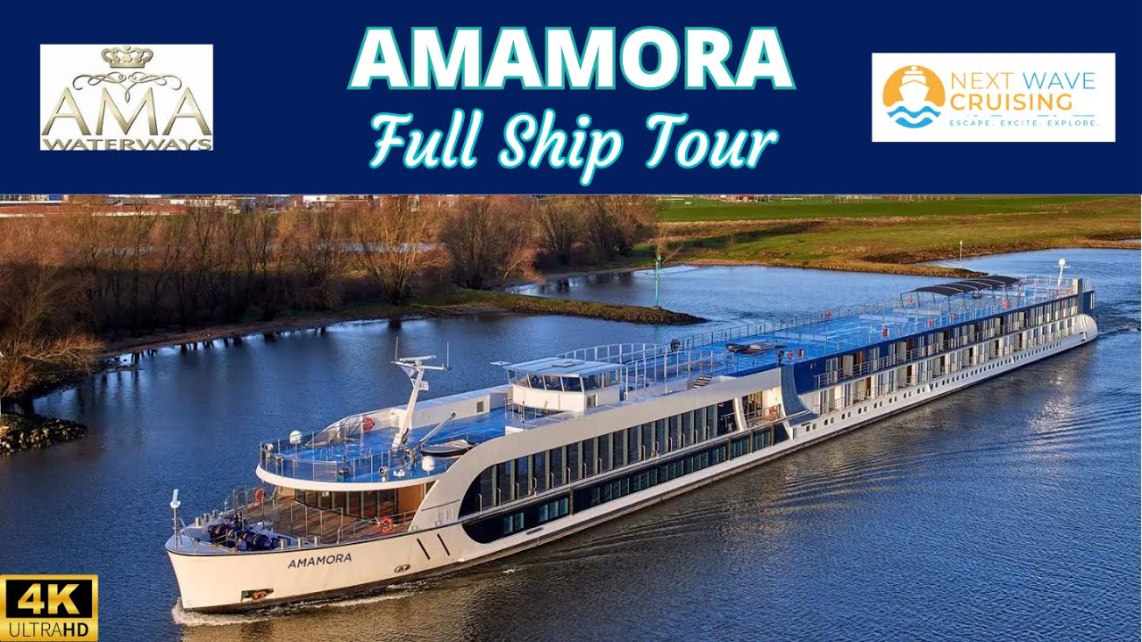 AMA MORA Full Ship Tour | River Cruise Ship