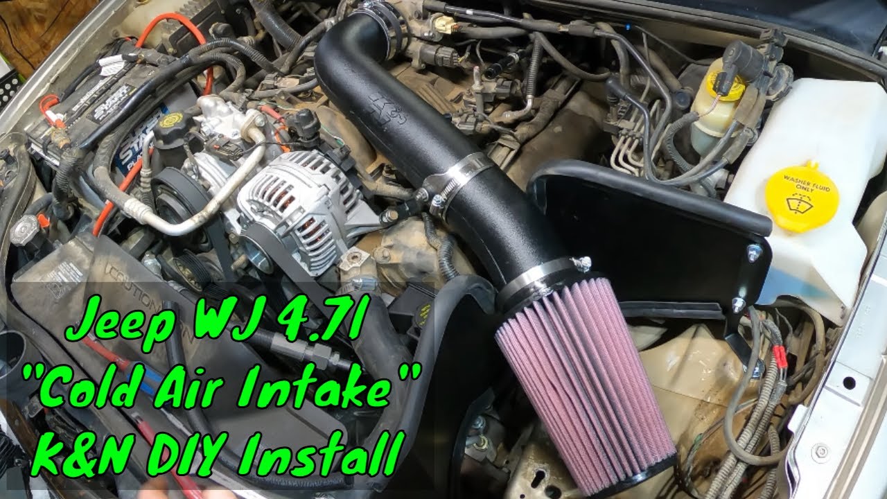 Jeep WJ Cold Air Intake Install | K&N Upgrade for 1999–2004 Grand Cherokee