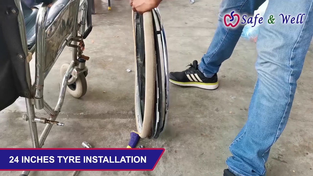 WHEELCHAIR TYRE REPAIR AND INSTALLATION